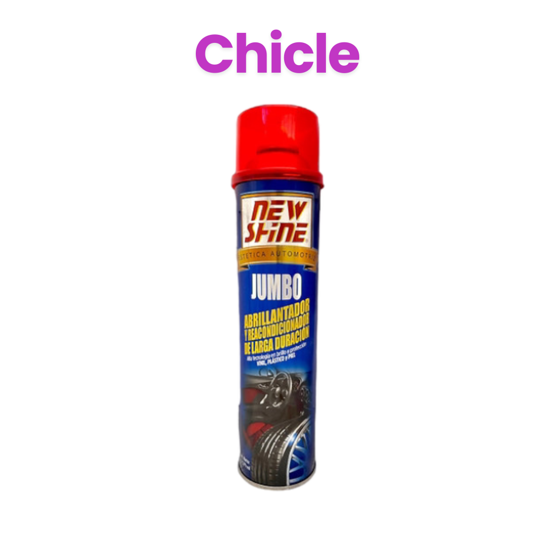 Abrillantador New Shine Jumbo · Chicle