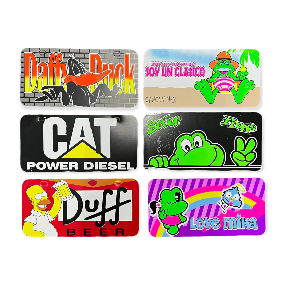 Placa decorativa (varios modelos) · Sr. Frogs dormido