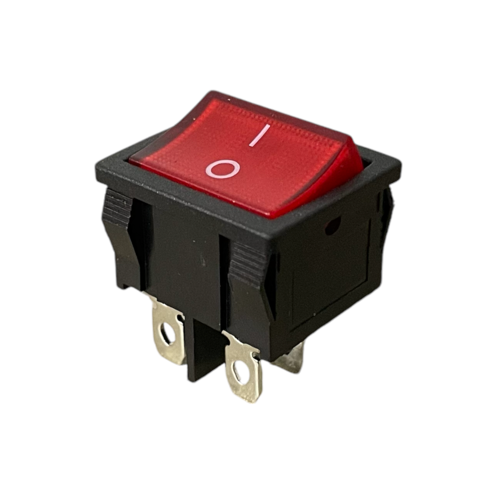 Switch de tecla semi cuadrado · Rojo