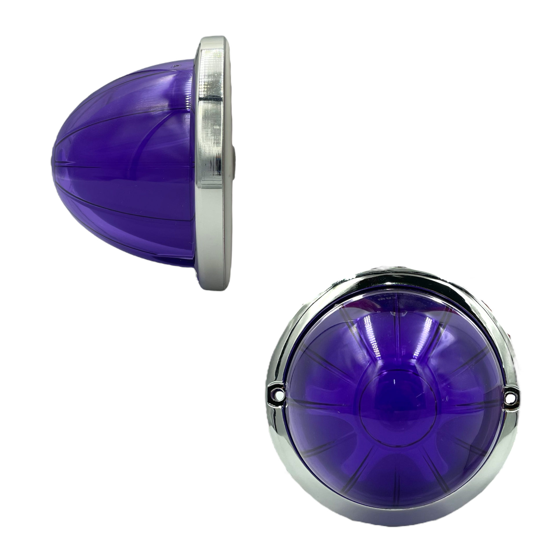 Plafón lateral LED GLO tipo Zepelin 12/24V · Morado