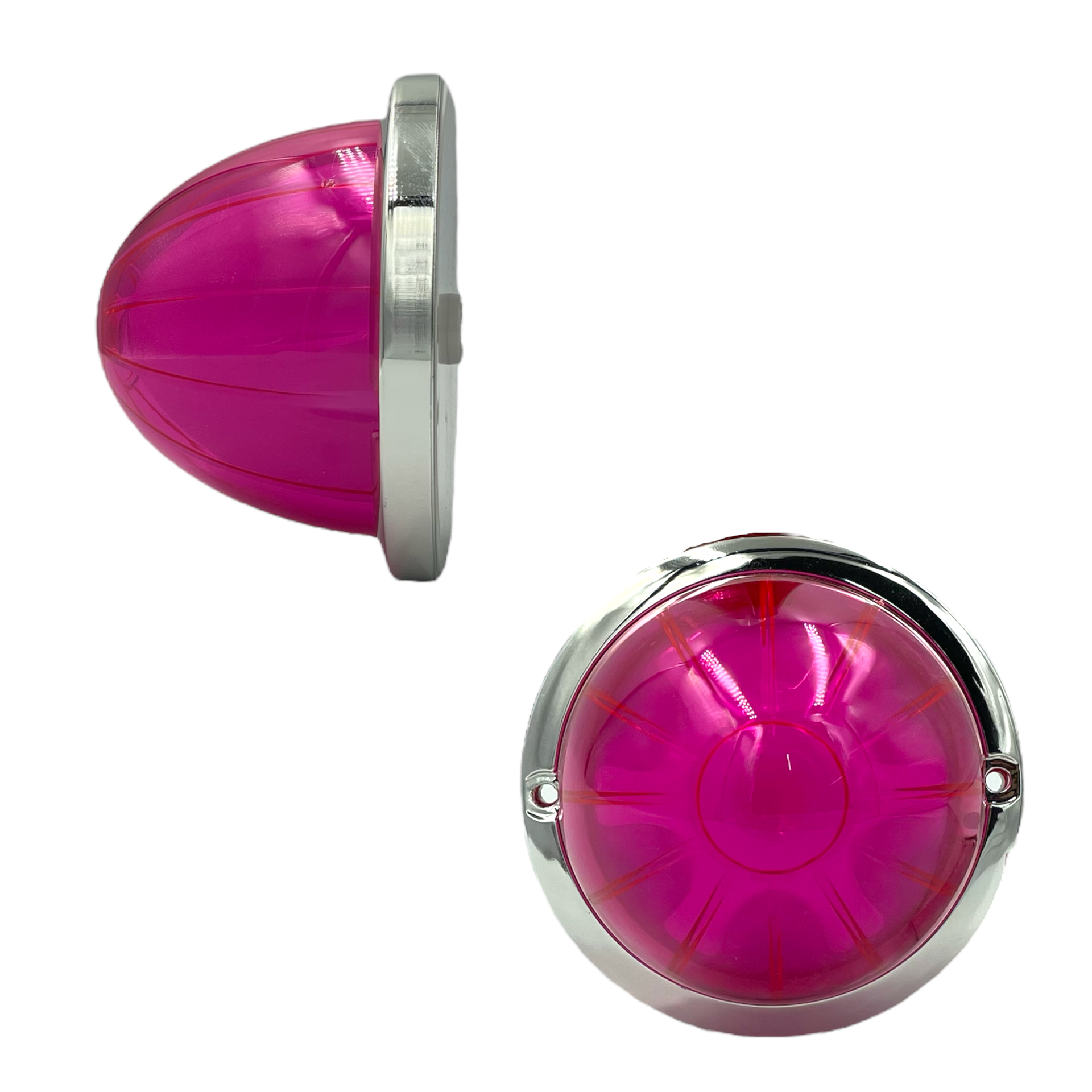 Plafón lateral LED GLO tipo Zepelin 12/24V · Rosa