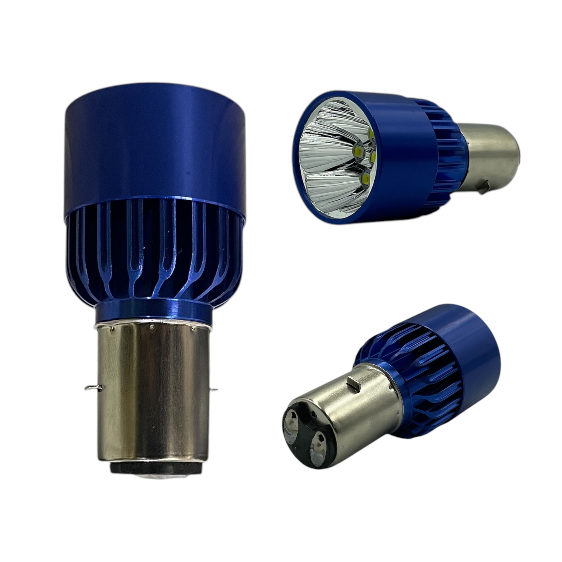 Foco de faro media vuelta de 6 LED