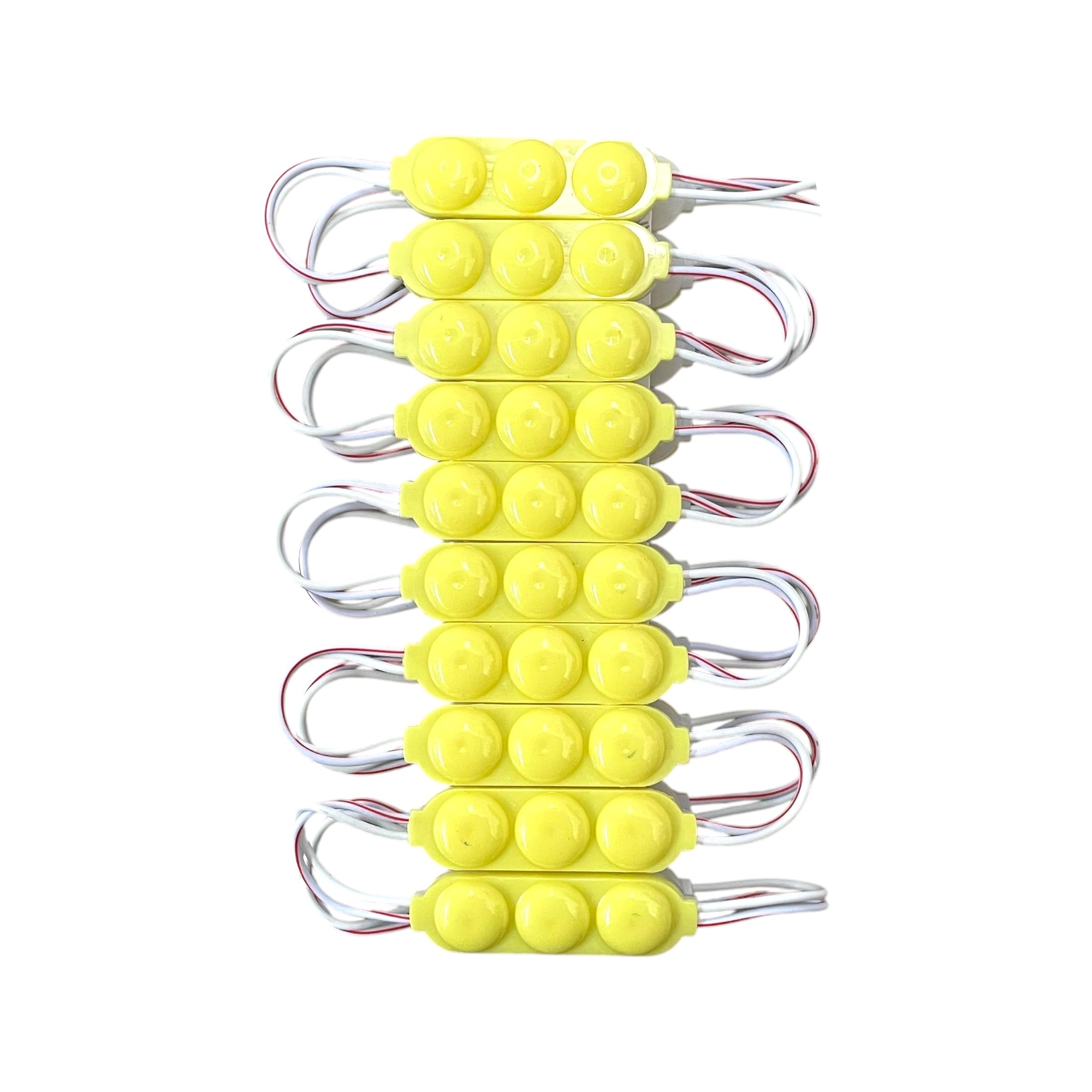 Tira de modulo LED tipo pastilla (tira de 20 piezas) · Amarillo