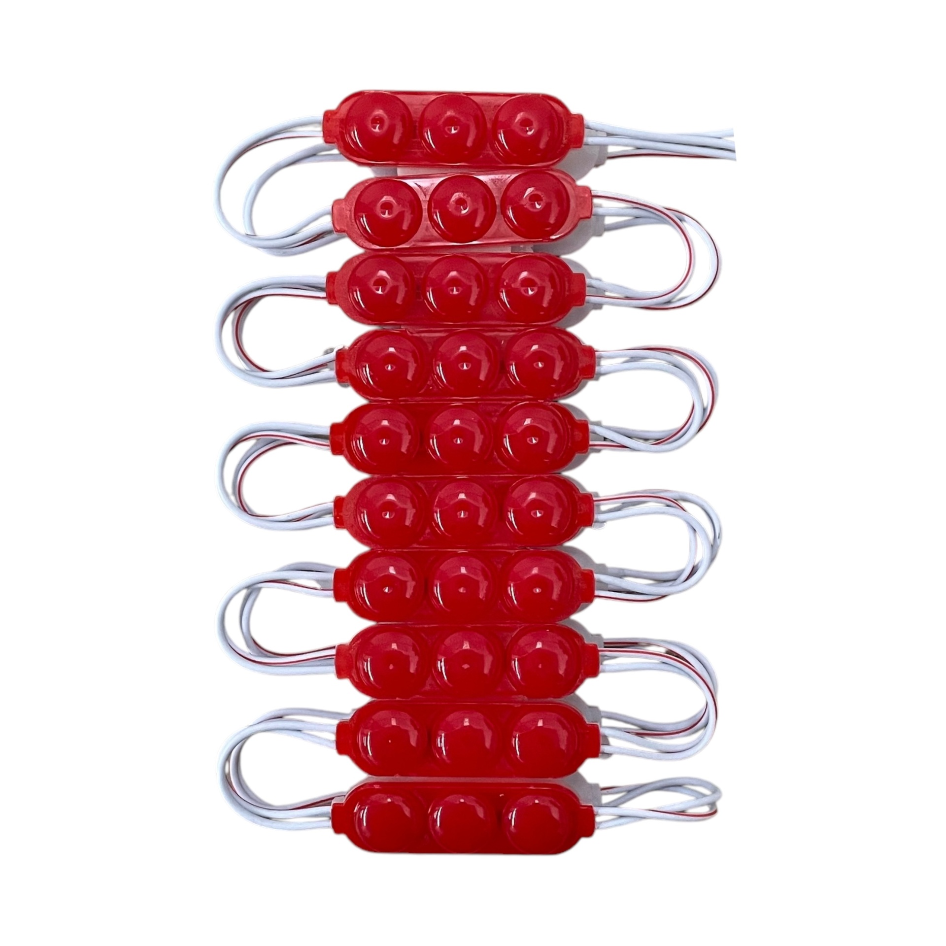 Tira de modulo LED tipo pastilla (tira de 20 piezas) · Rojo