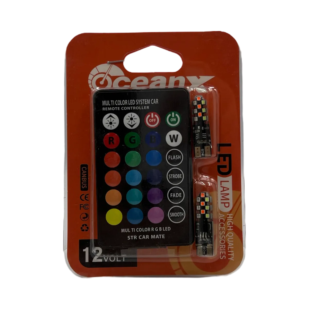 Foco T10 RGB con control