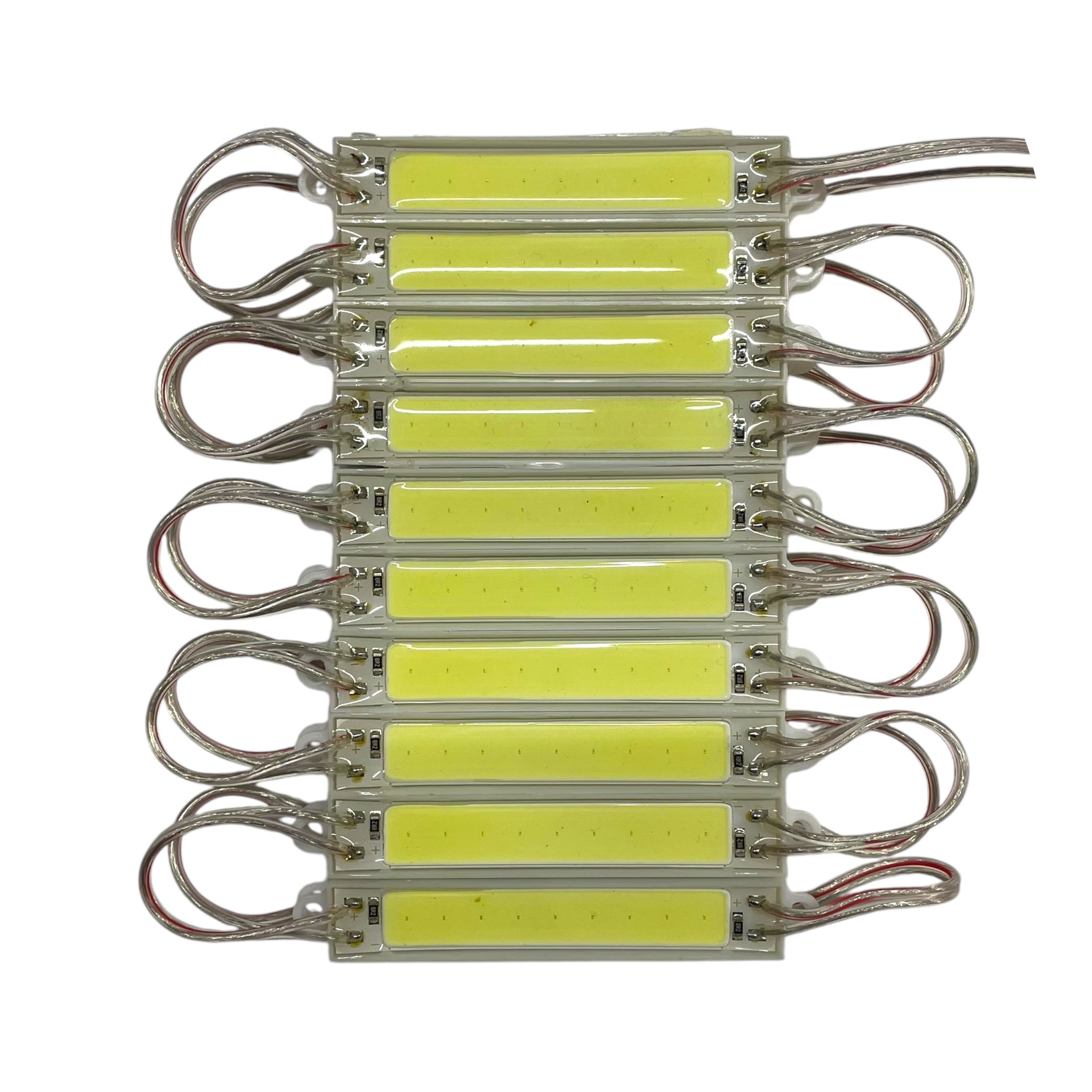 Tira tipo chip de 7.5 cm con LED COB colores disp. · Blanco