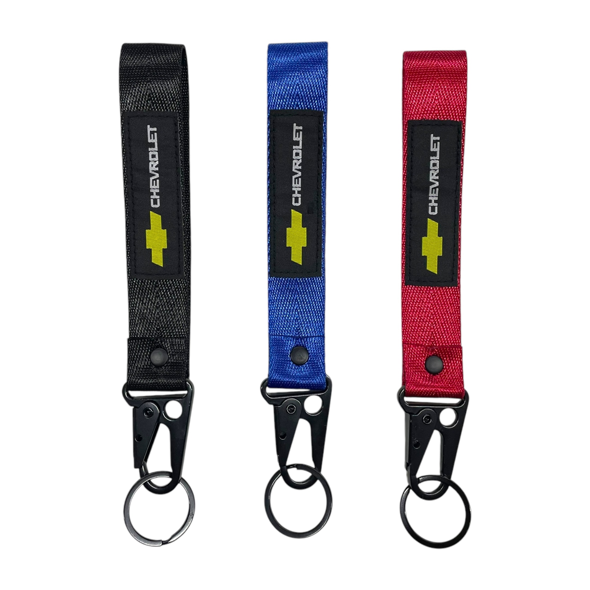 Llavero de tirón reforzado Chevrolet · Rojo