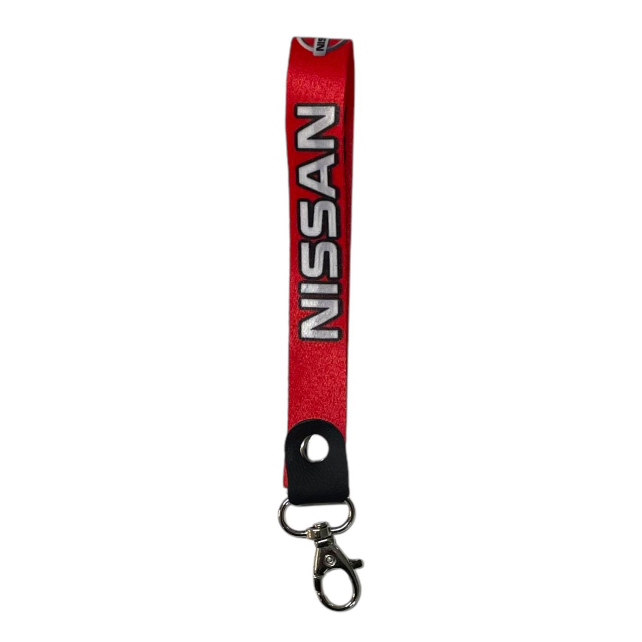 Llavero sublimado Nissan rojo