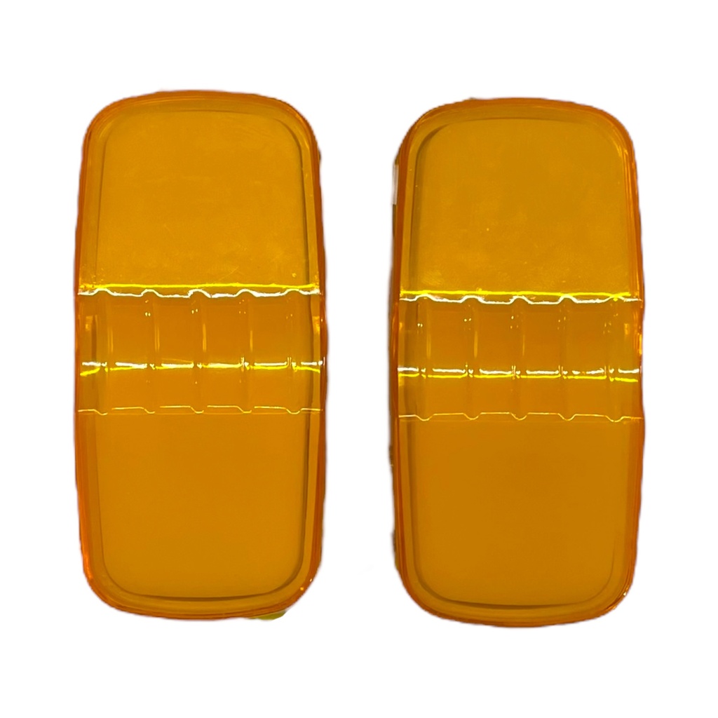 Plafón lateral con luz gel  · Ámbar
