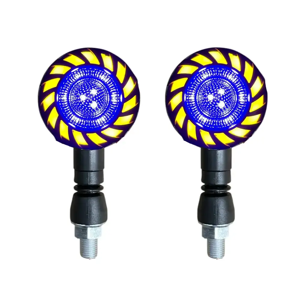 Direccional LED Turbo · Azul