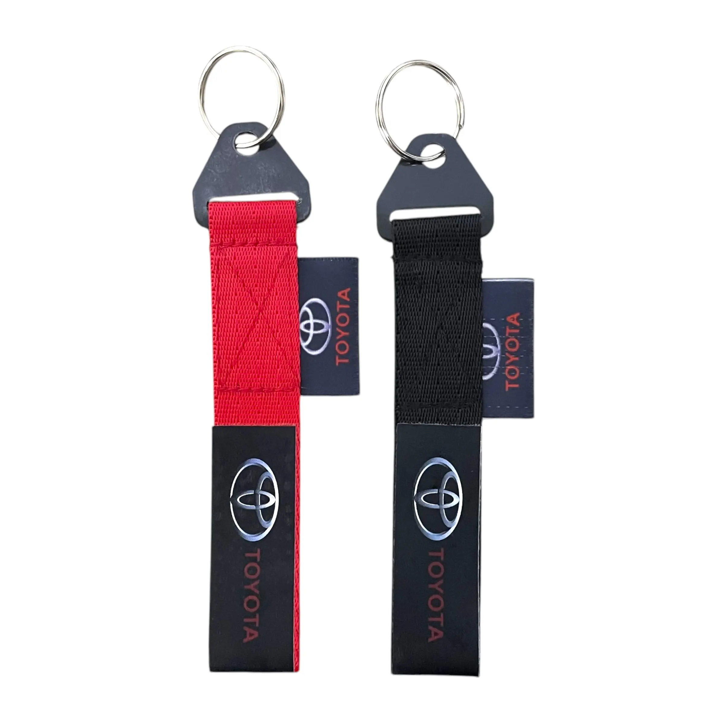 Llavero de tirón Toyota (negro y rojo) · Rojo