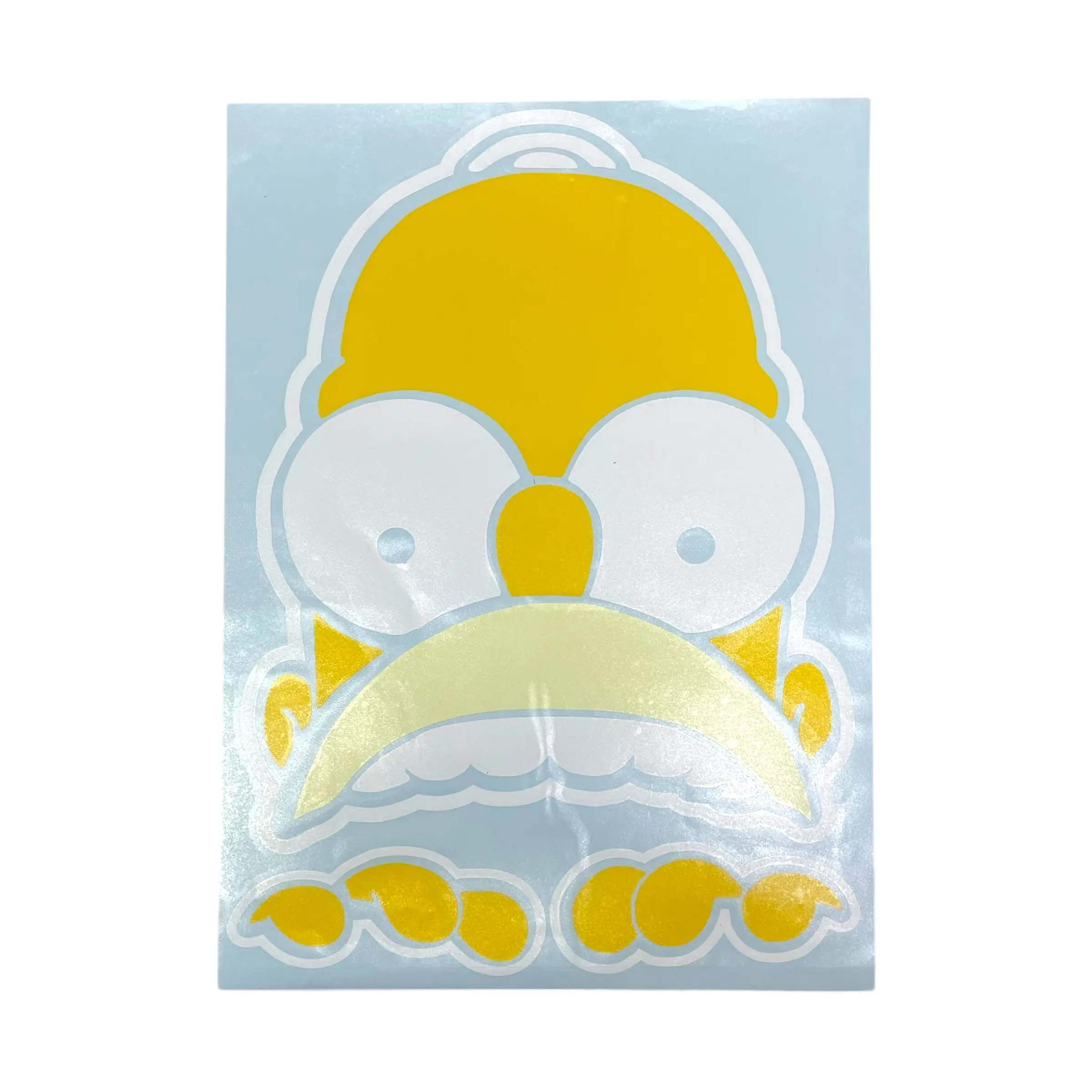 Sticker para ventana · Homero