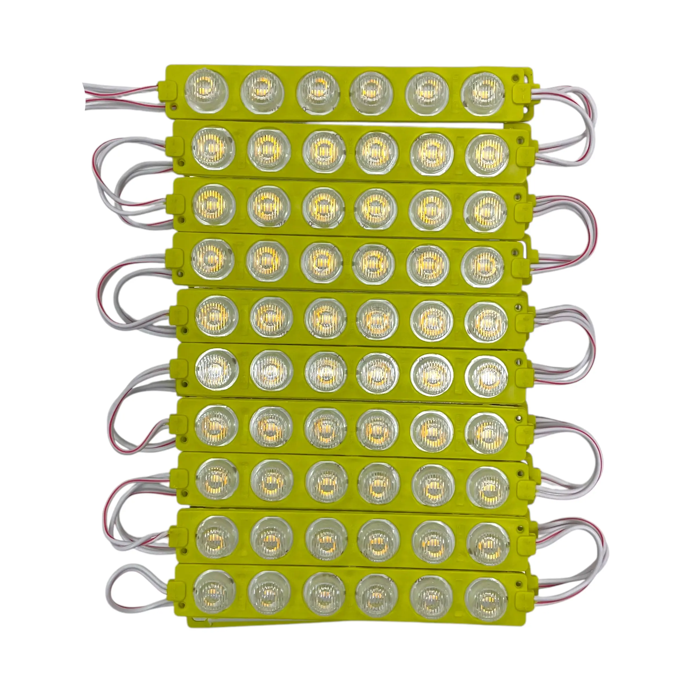 Modulo de 6 LED (Tira de 20 piezas) — Ámbar