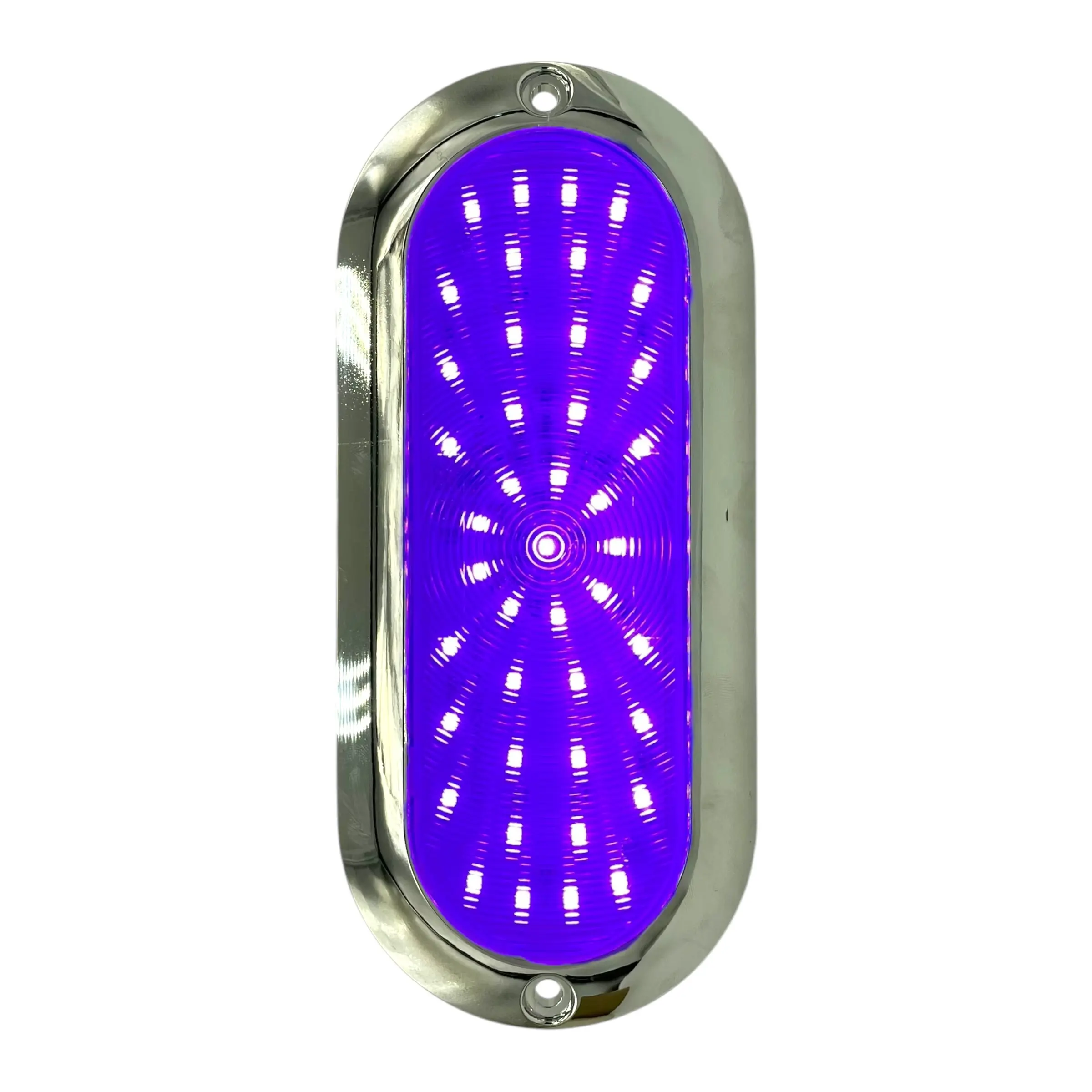 Plafón de 54 LED base cromada (varios colores) · Morado