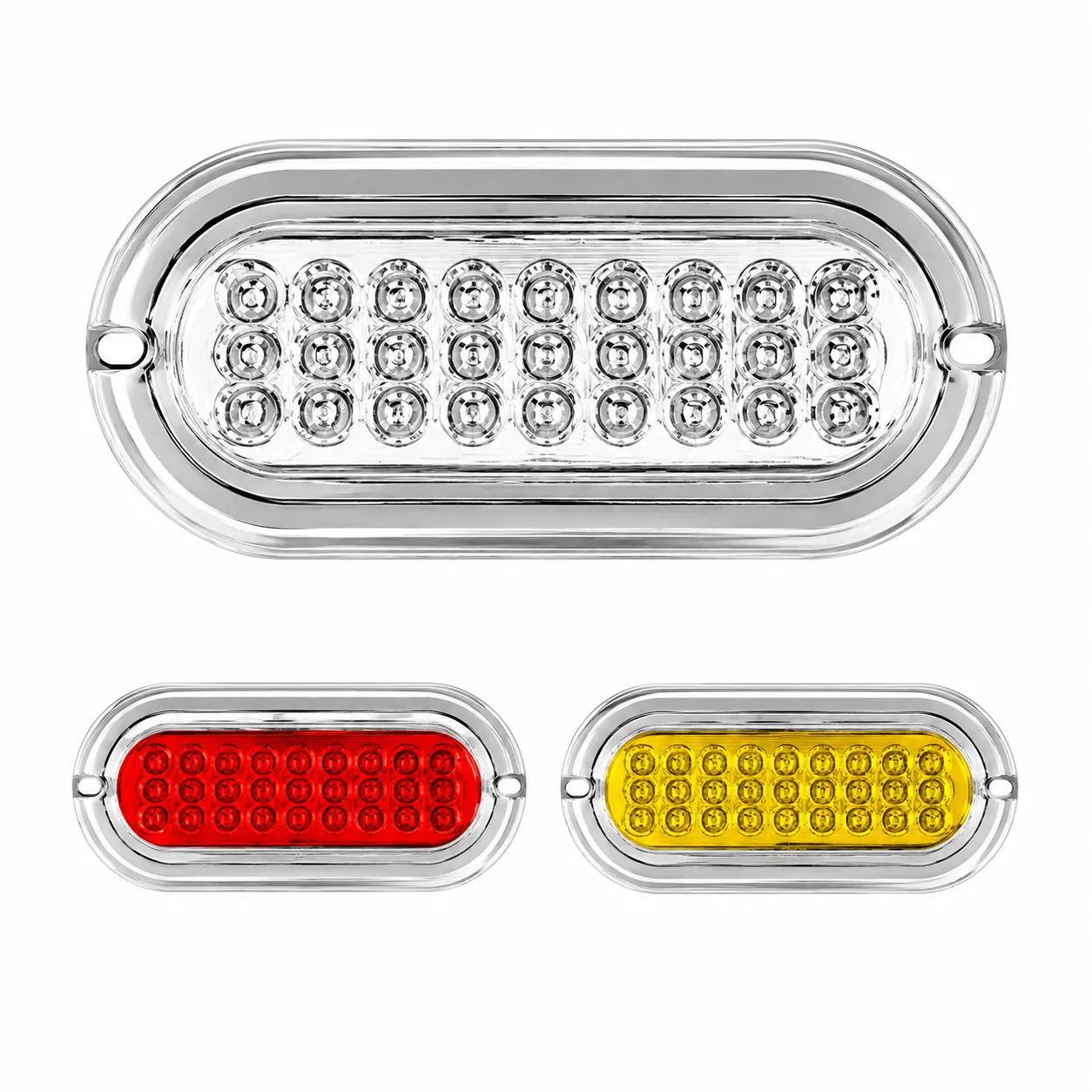 Plafón ovalado para camión de 27 LED