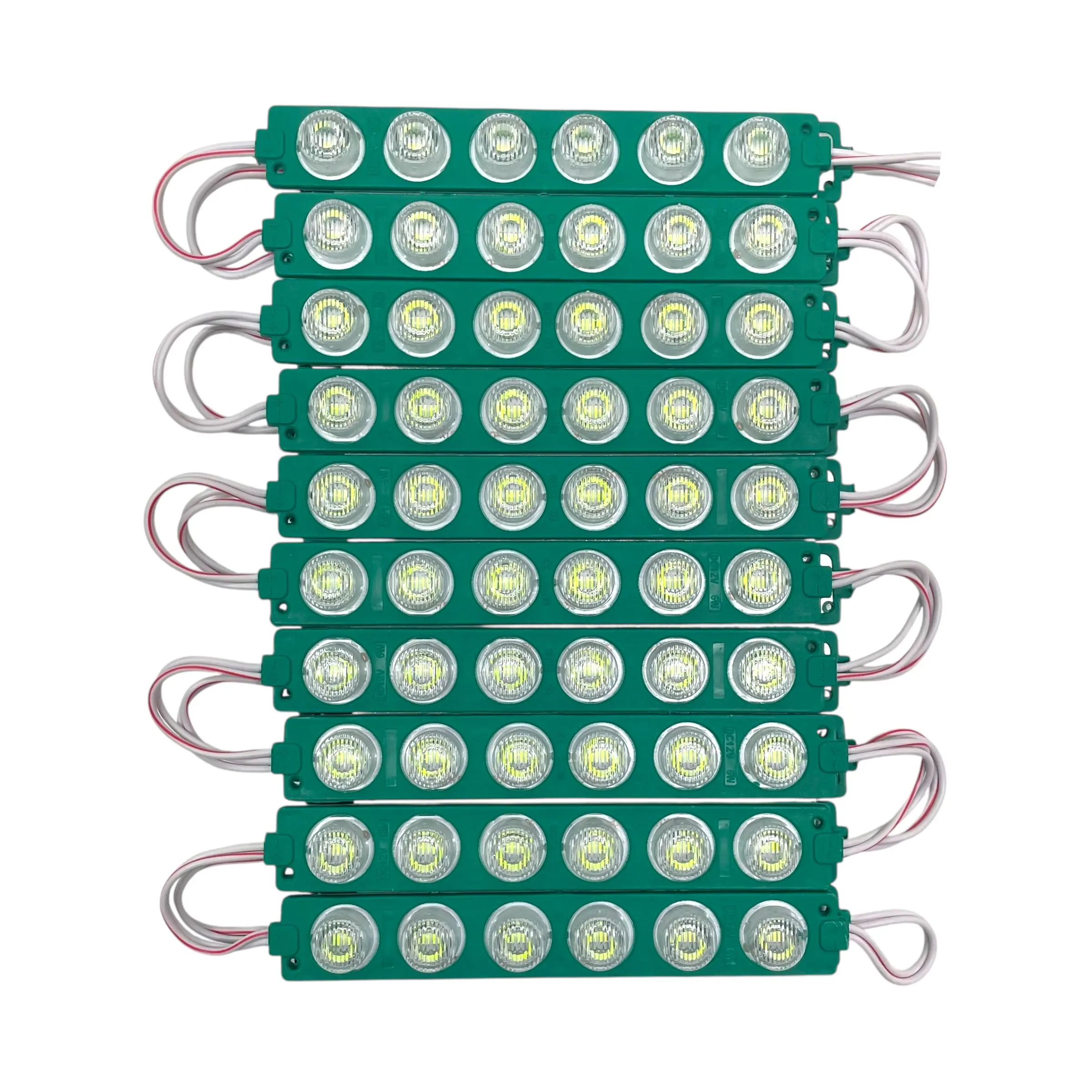 Modulo de 6 LED (Tira de 20 piezas) · Verde