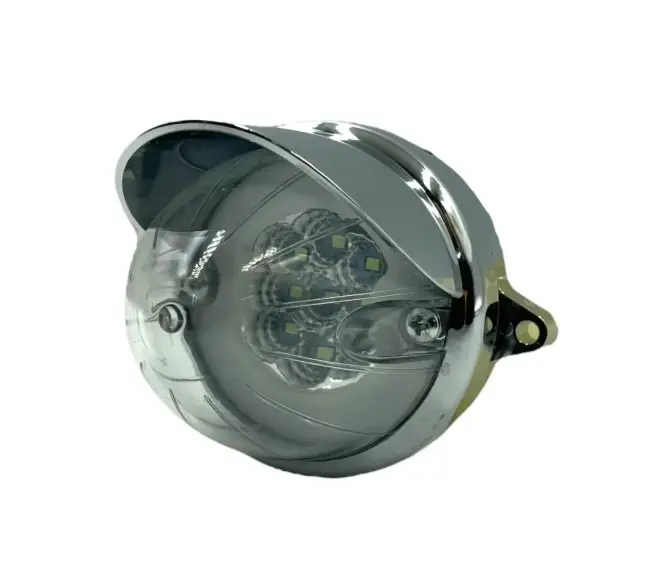 Plafón de luz gel azul hielo de 9 LED universal con base 