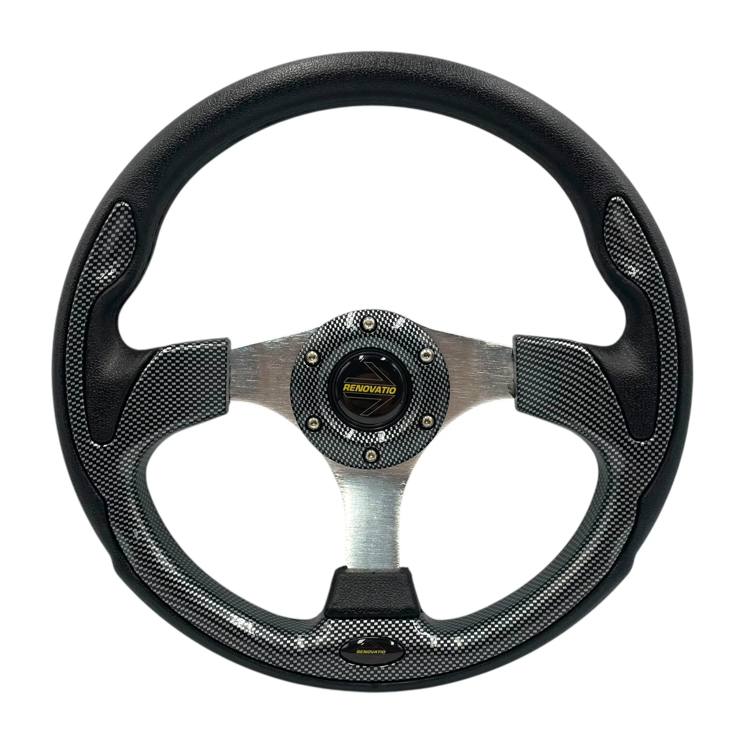 Volante automotriz tipo fibra