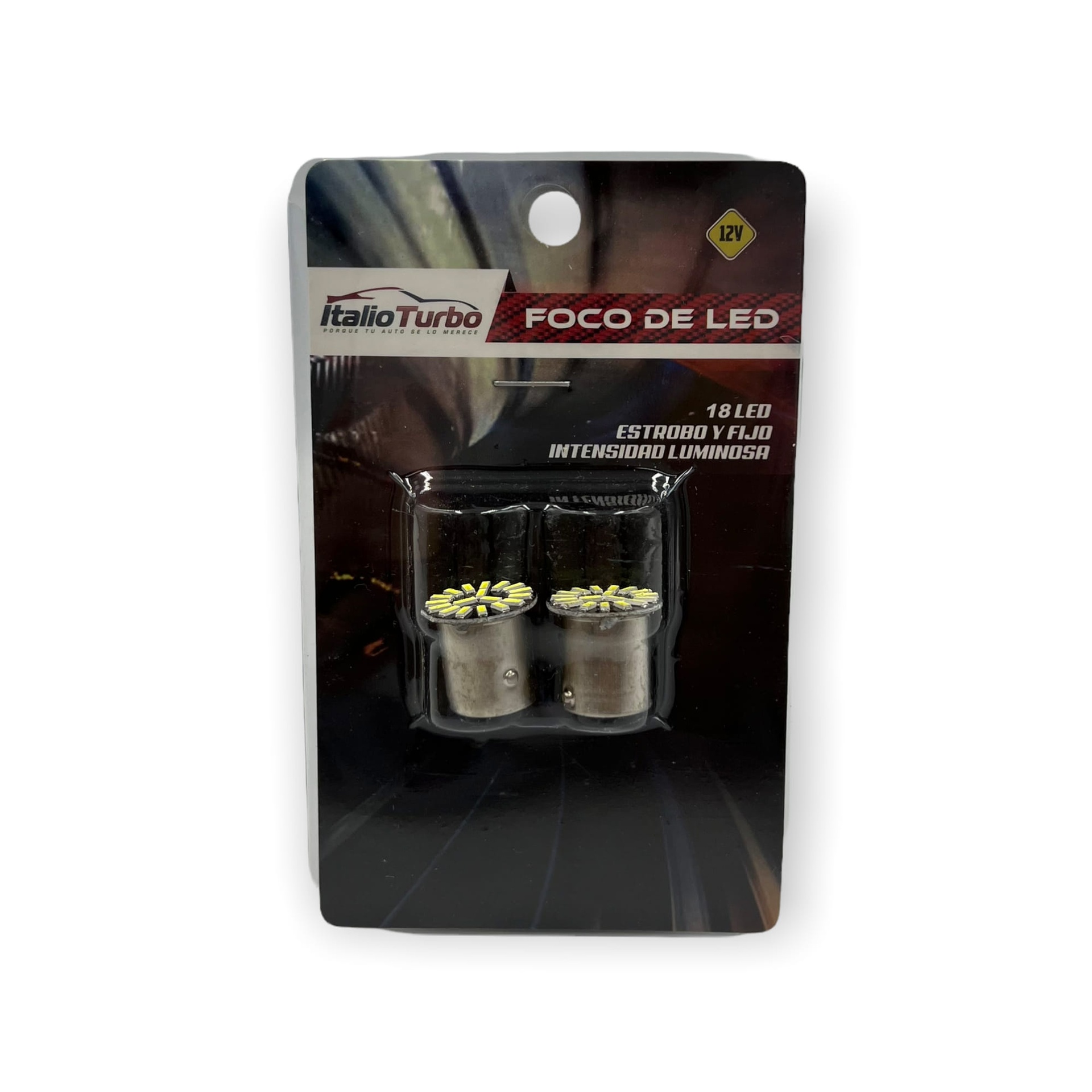 Foco de 18 LED patas disparejas (1034) blanco