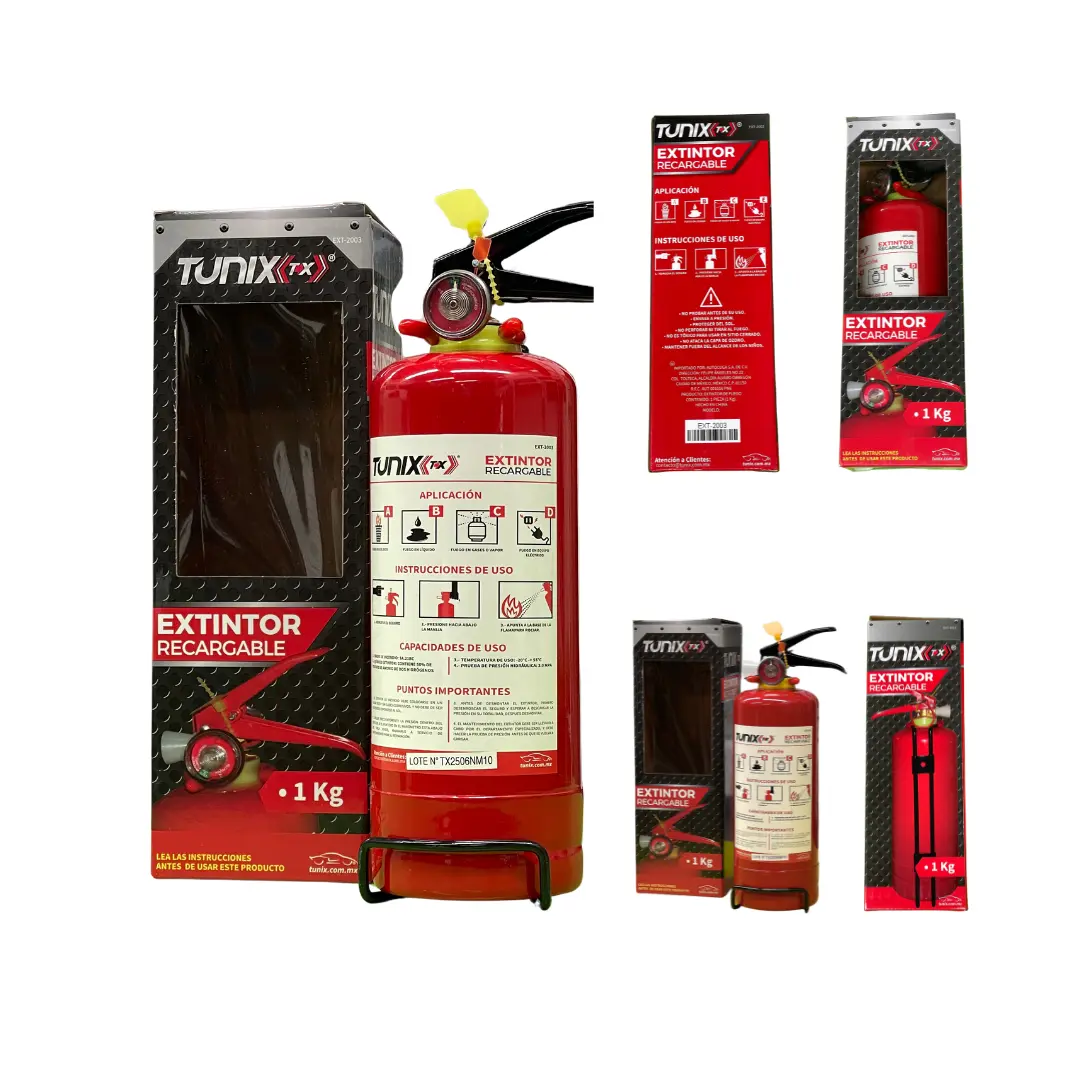 Extinguidor rojo (1 kg)