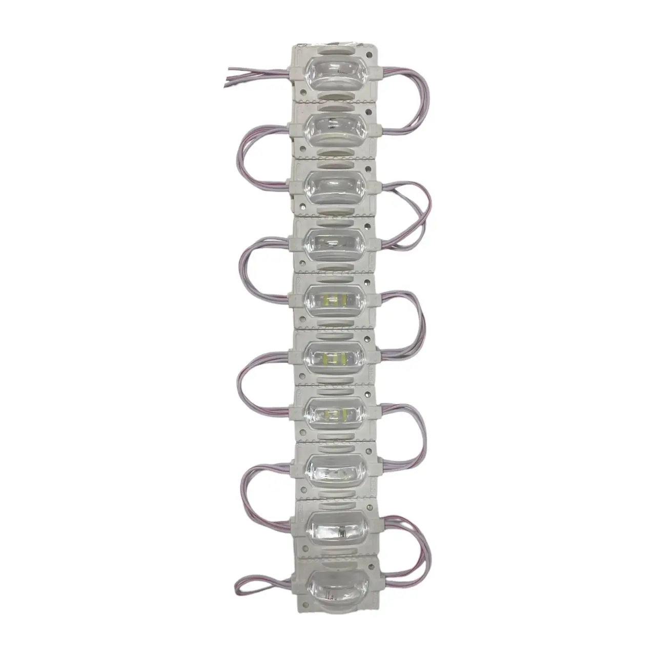 Tira de modulo LED con cápsula (tira de 20 piezas) — Blanco