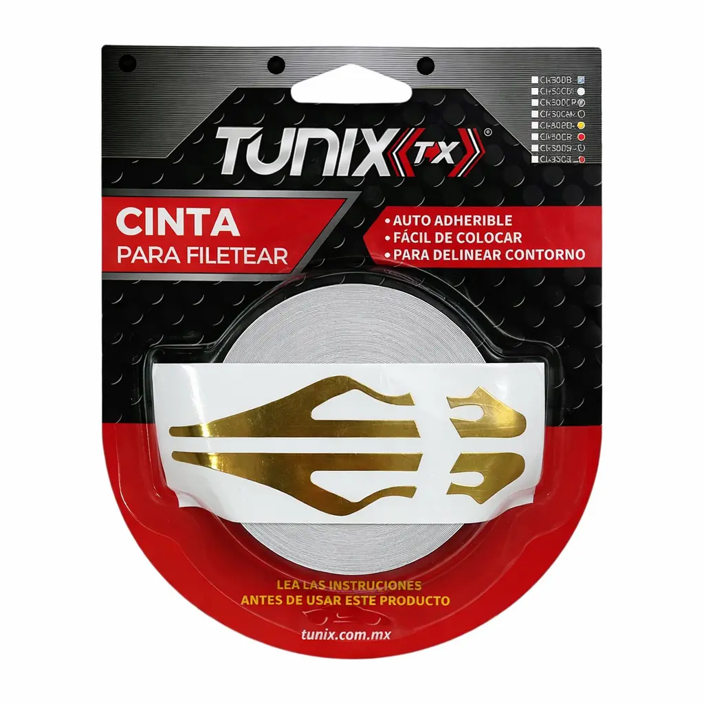 Cinta decorativa oro tipo Katana gruesa