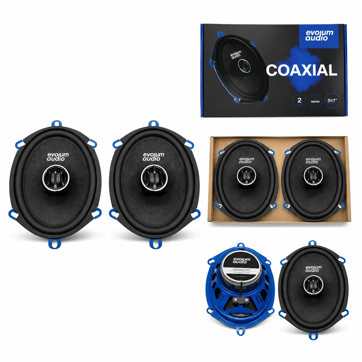 Bocinas coaxial 4X6