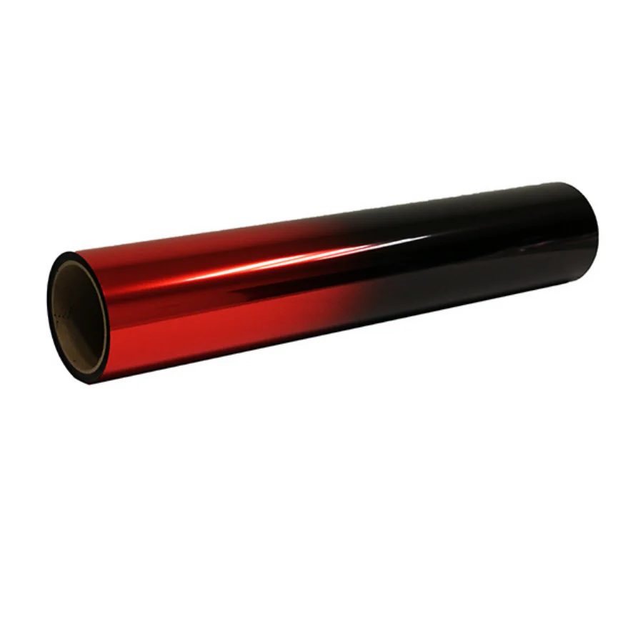 Pelicular para polarizar económica negro/rojo