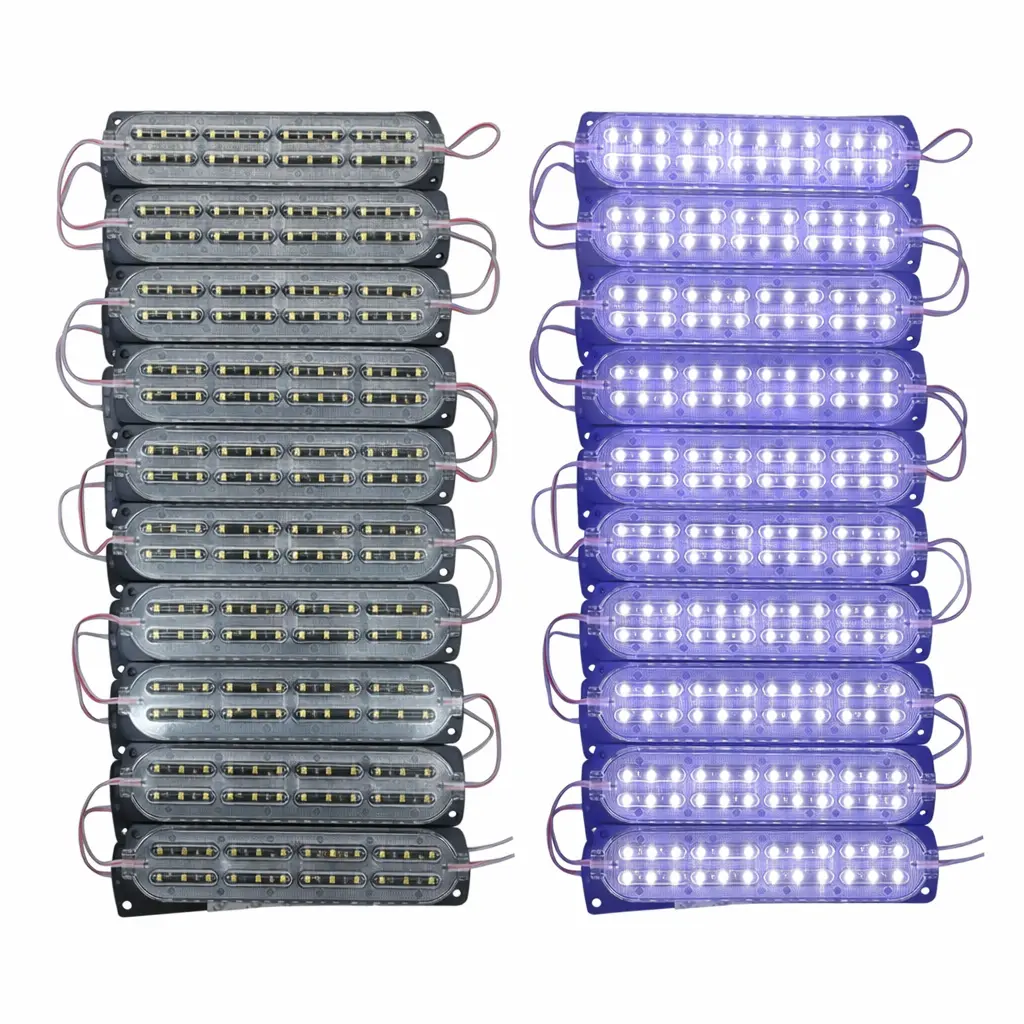 Modulo de 24 LED encapsulado grande blanco (Tira de 20 piezas)