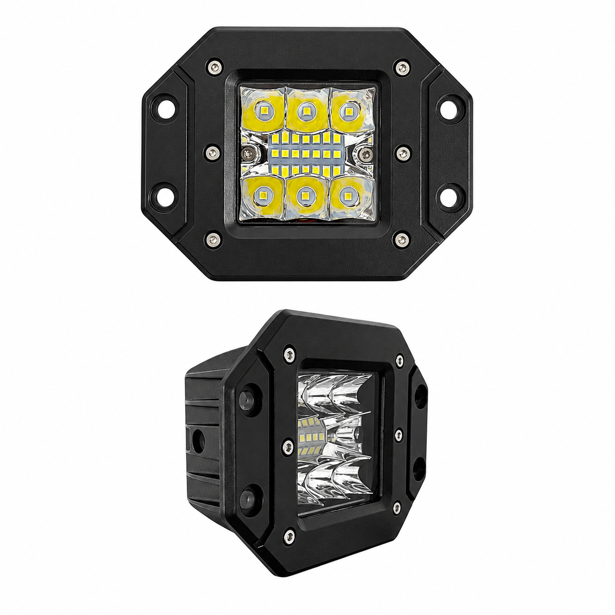 Faro LED empotrable de alta potencia blanco