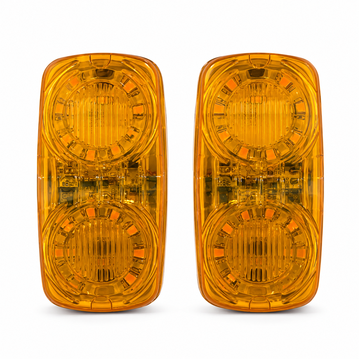 Plafón direccional luz optica tipo "Hella"  · Ámbar