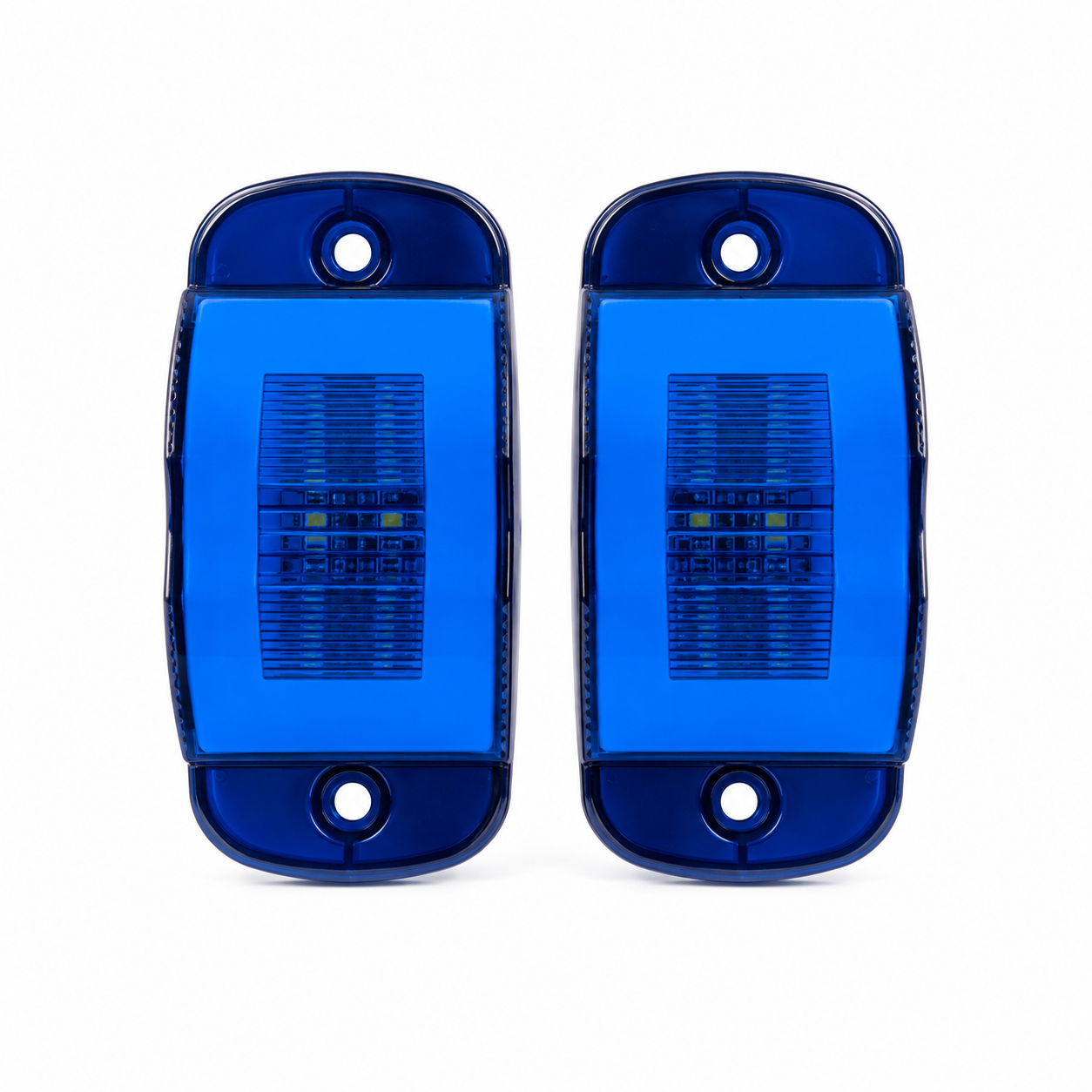 Plafón lateral para camión con GLO  — Azul