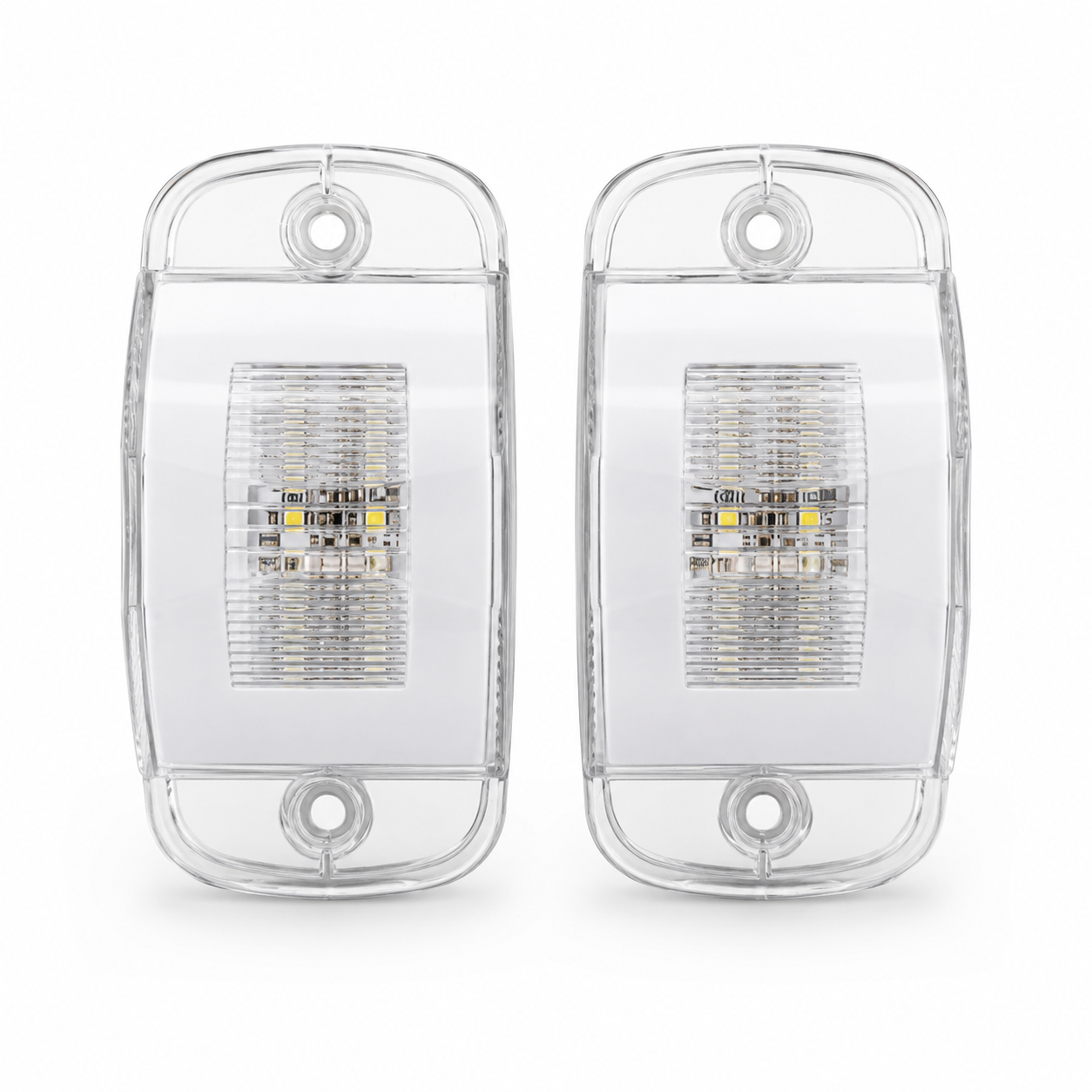 Plafón lateral para camión con GLO  — Blanco