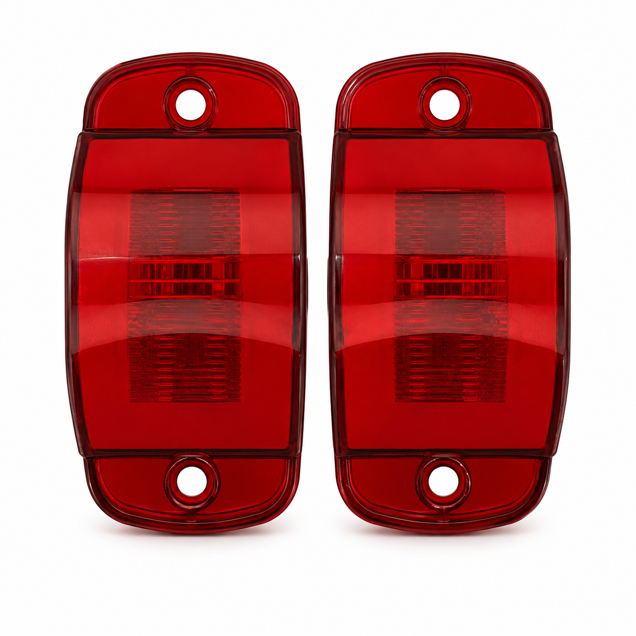 Plafón lateral para camión con GLO  — Rojo