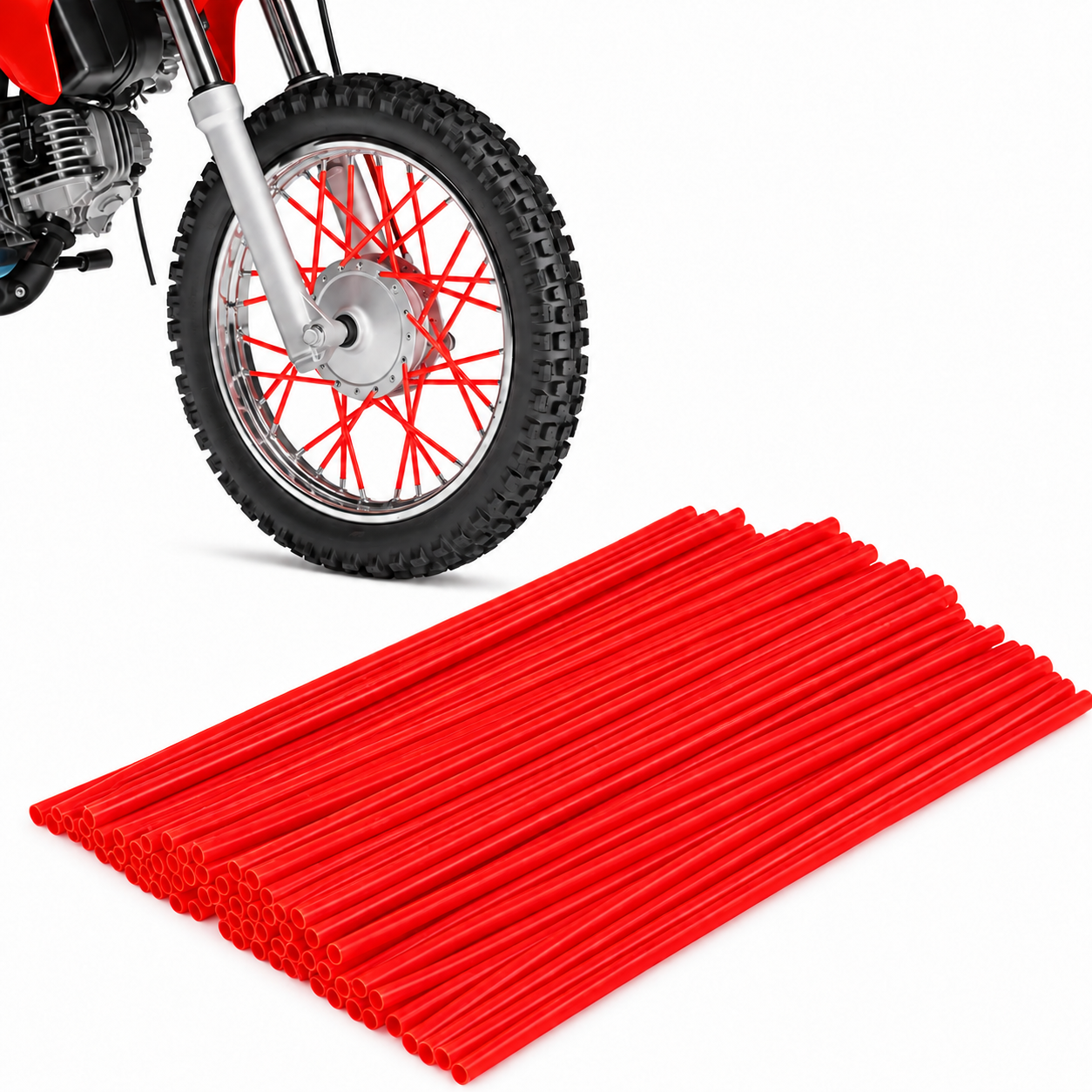 Cubierta de rayos de 170MM  — Rojo