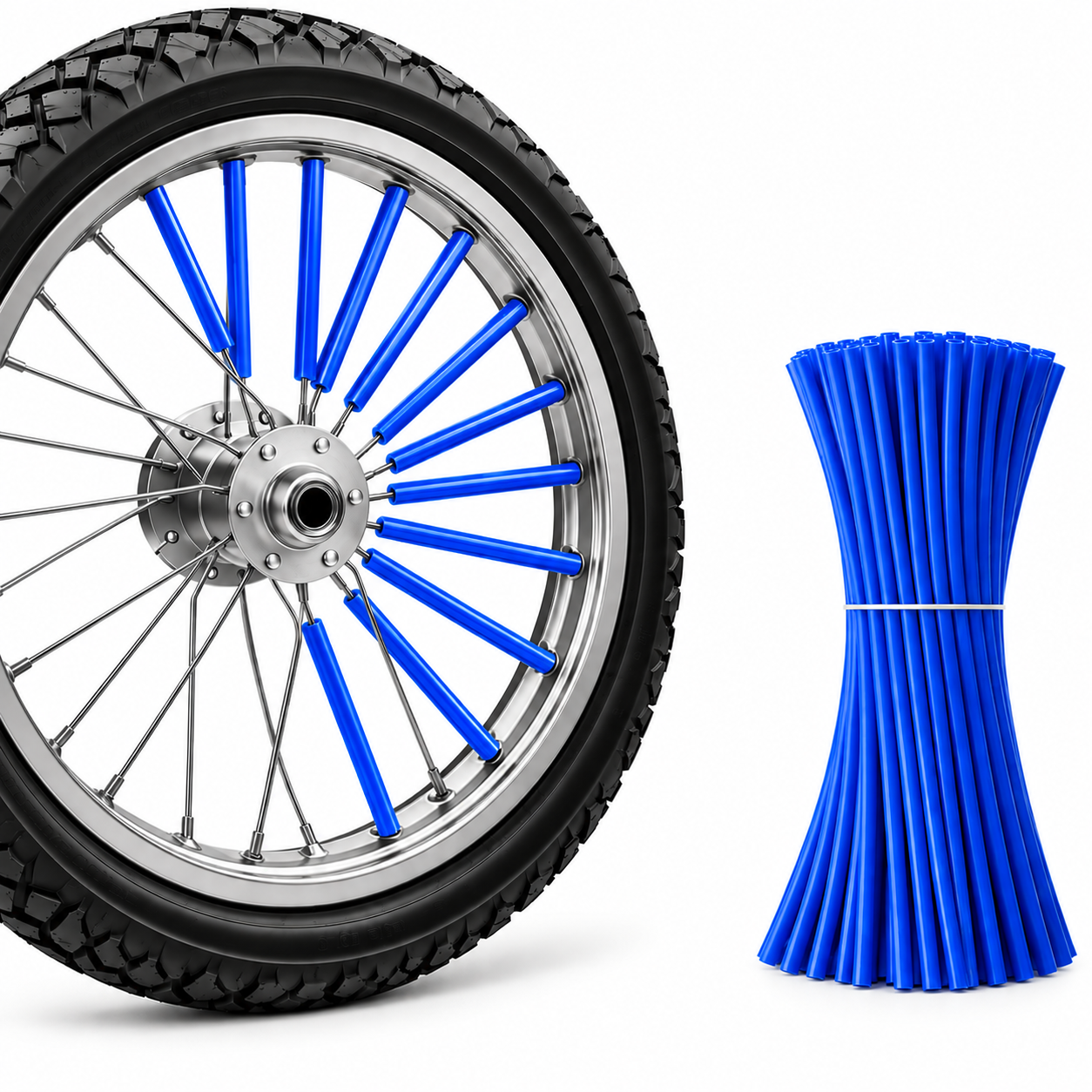 Cubierta de rayos de 185MM — Azul