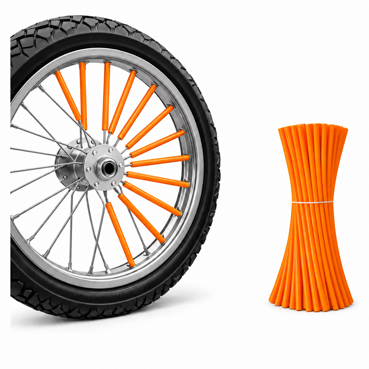 Cubierta de rayos de 185MM — Naranja