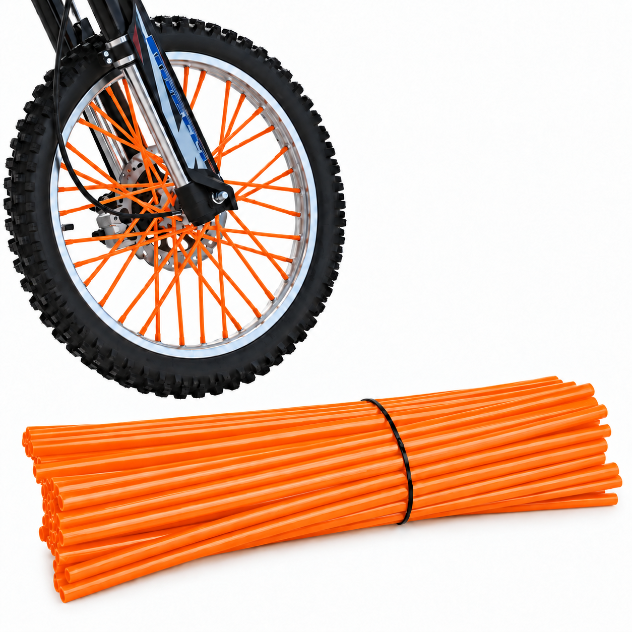 Cubierta de rayos de 240MM — Naranja