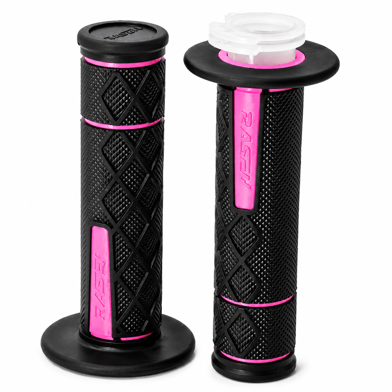 Puño de caucho doble agarre — Rosa