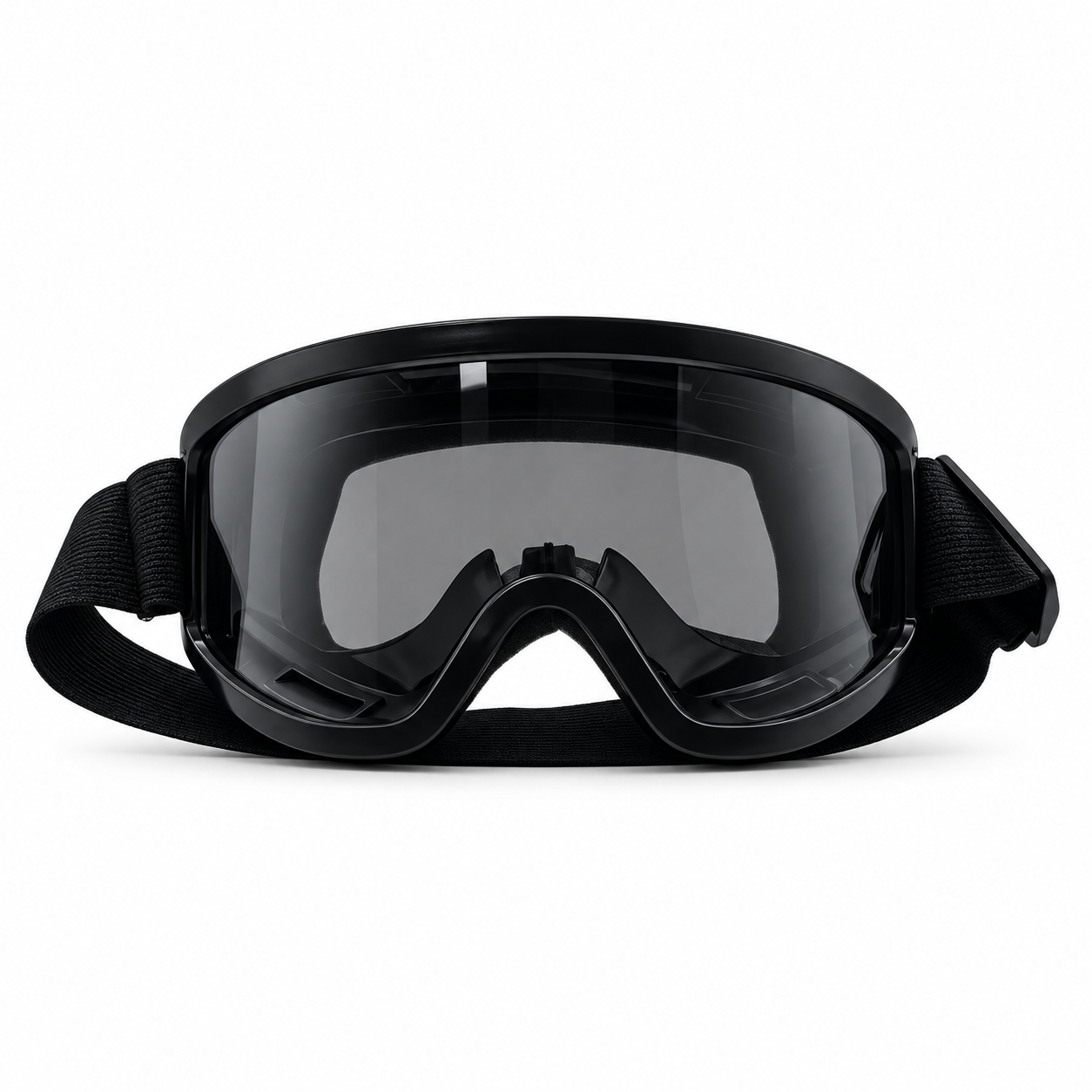 Google deportivos tipo Cross para motociclista — Negro