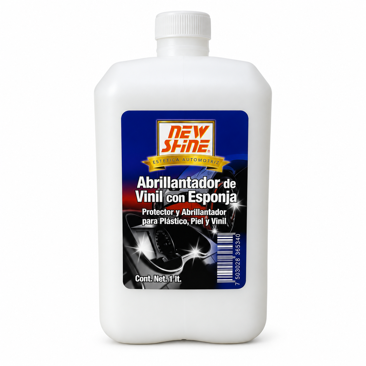 Abrillantador liquido con esponja — 1LT