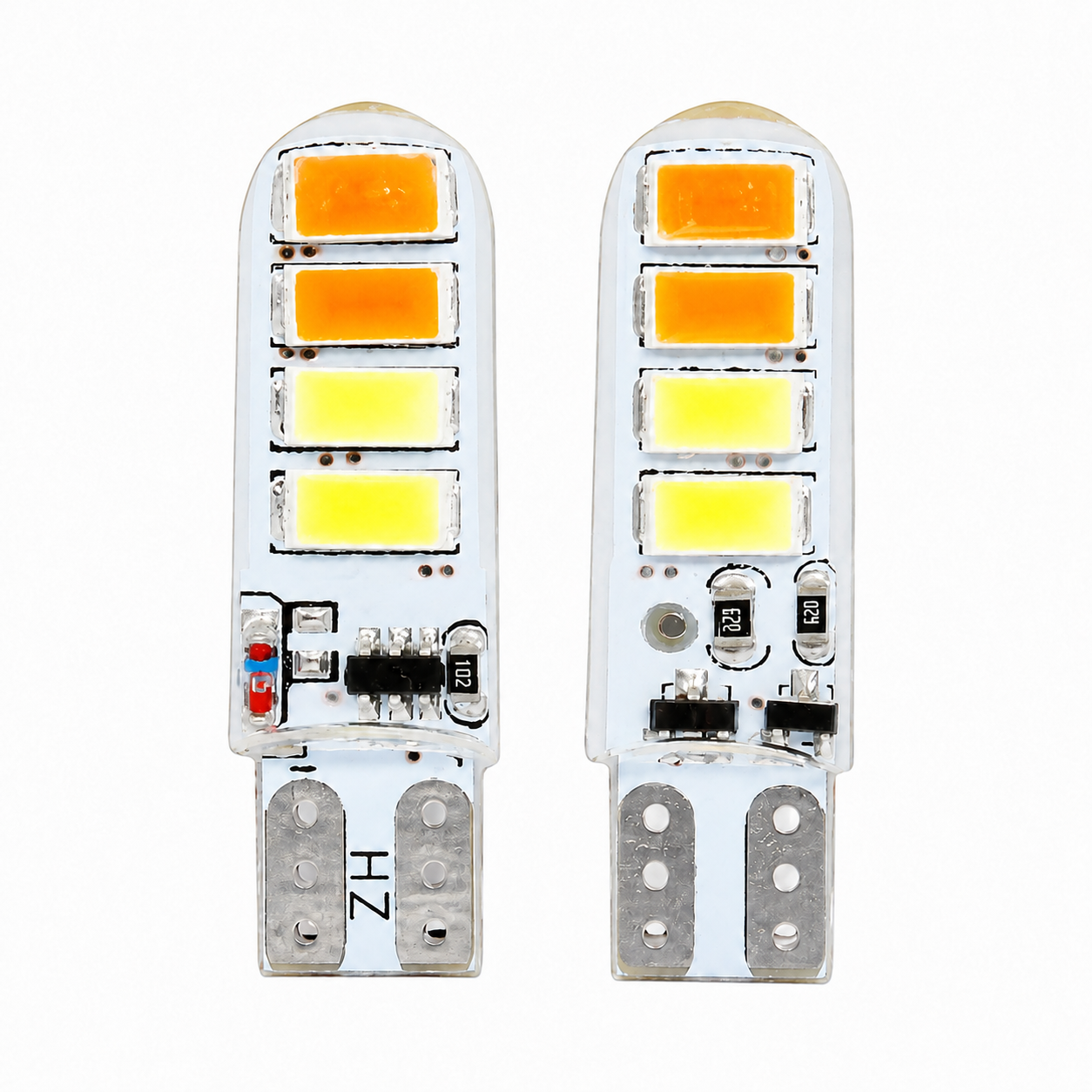Foco LED de pellizco bicolor