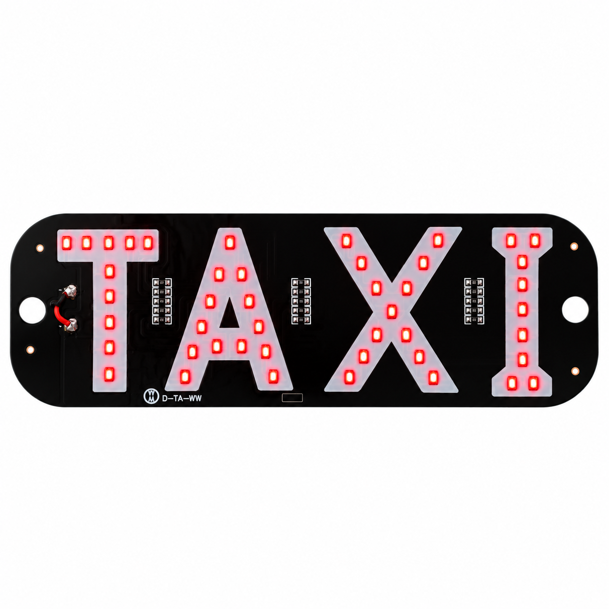 Letrero de taxi  — Rojo