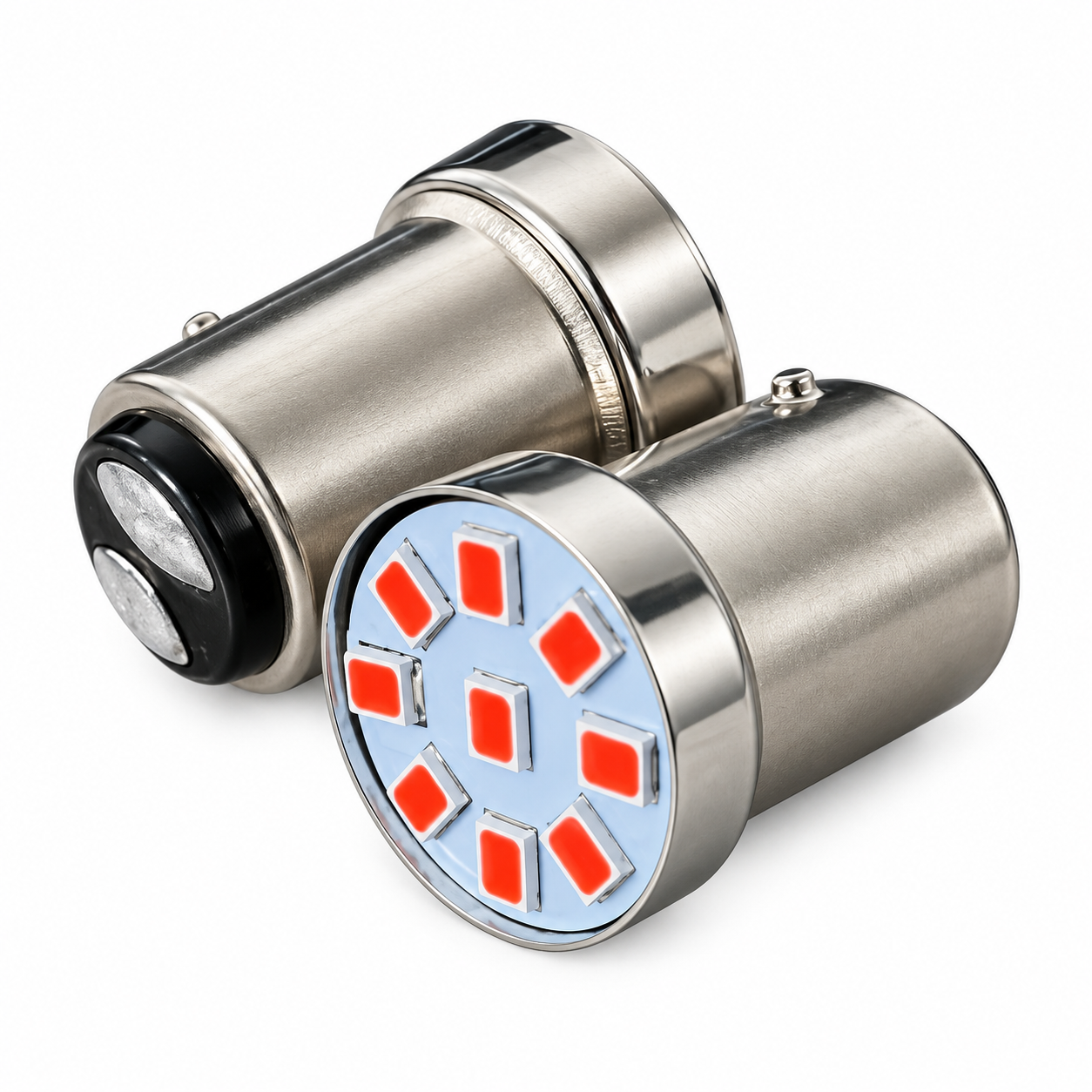 Foco de 9 LED función fijo (1034) — Rojo