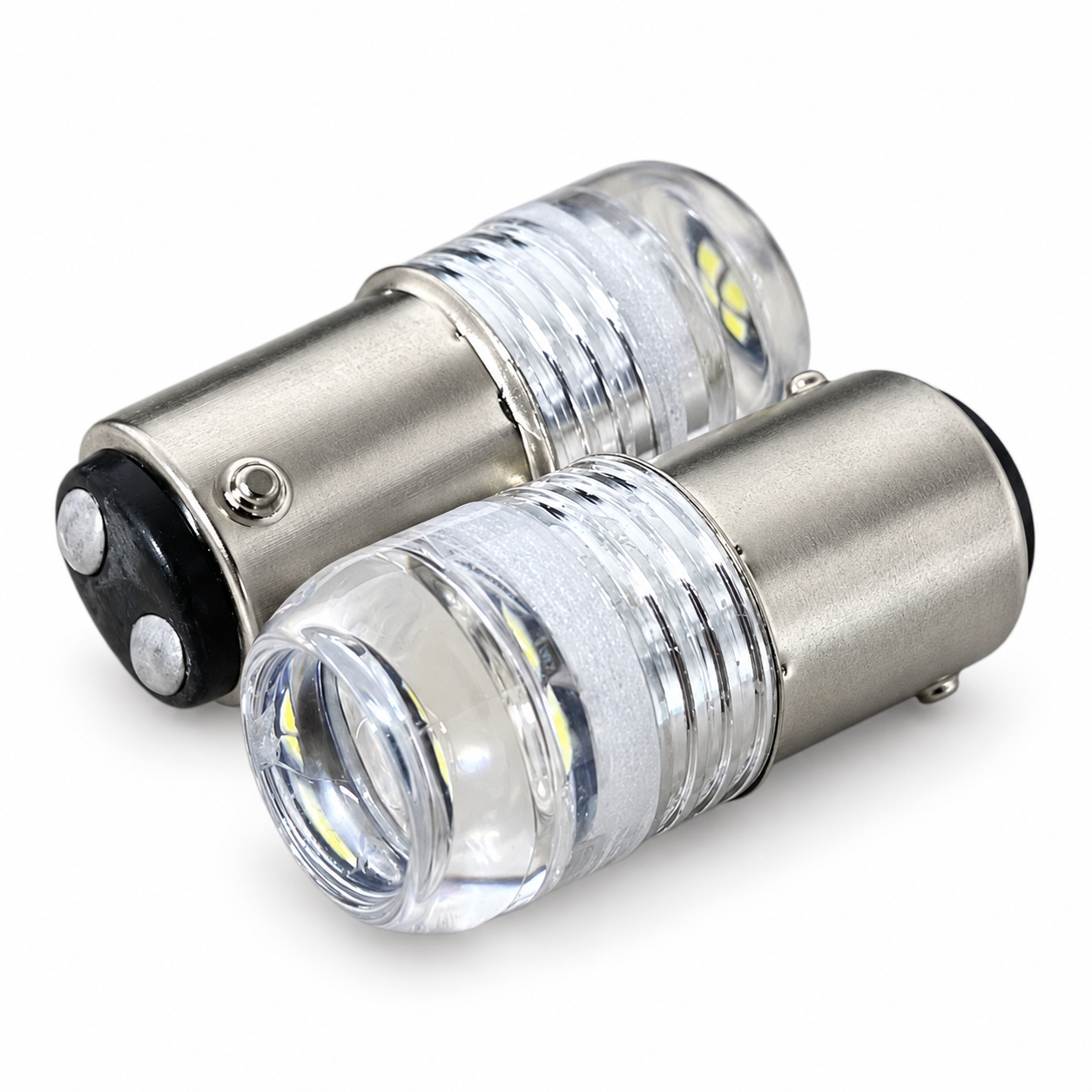 Foco LED con lupa de 2 polos patas parejas