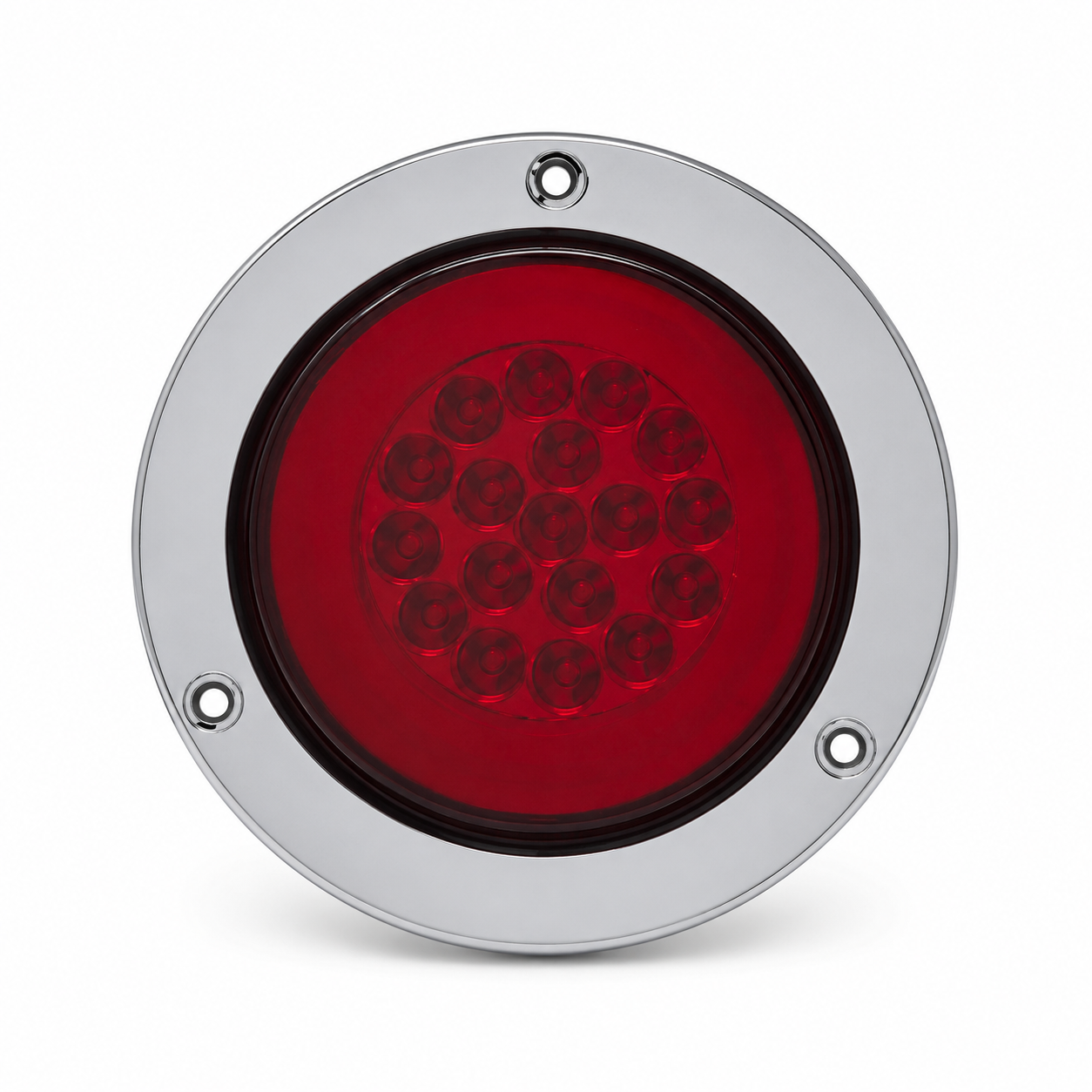 Plafón redondo GLO 14 LED — Rojo