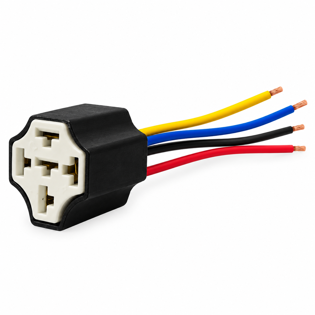 Conector para relevador 5 patas 