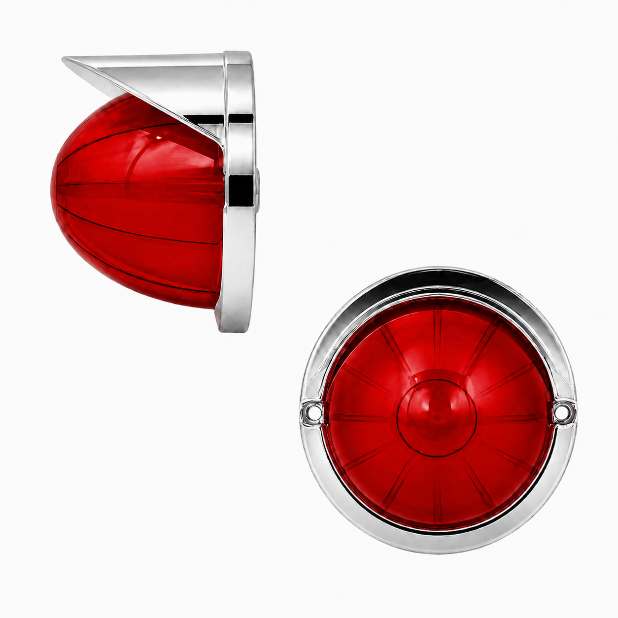 Plafón LED GLO lateral tipo Zepelin · Rojo