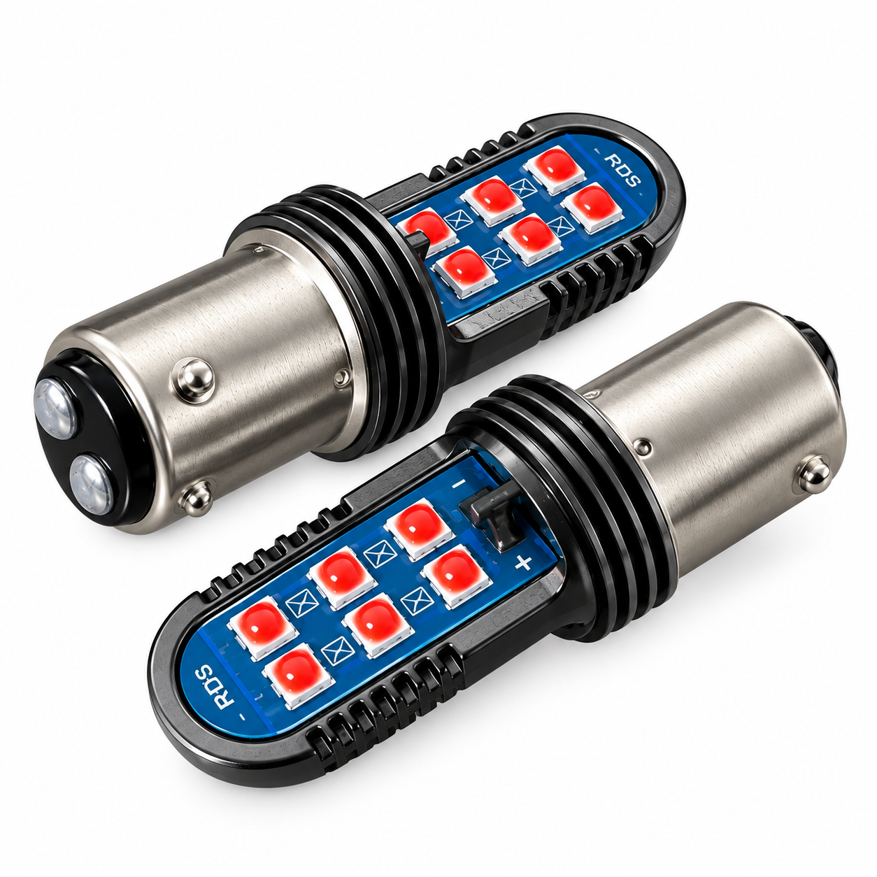 Foco con 12 hiper LED (1034) — Rojo