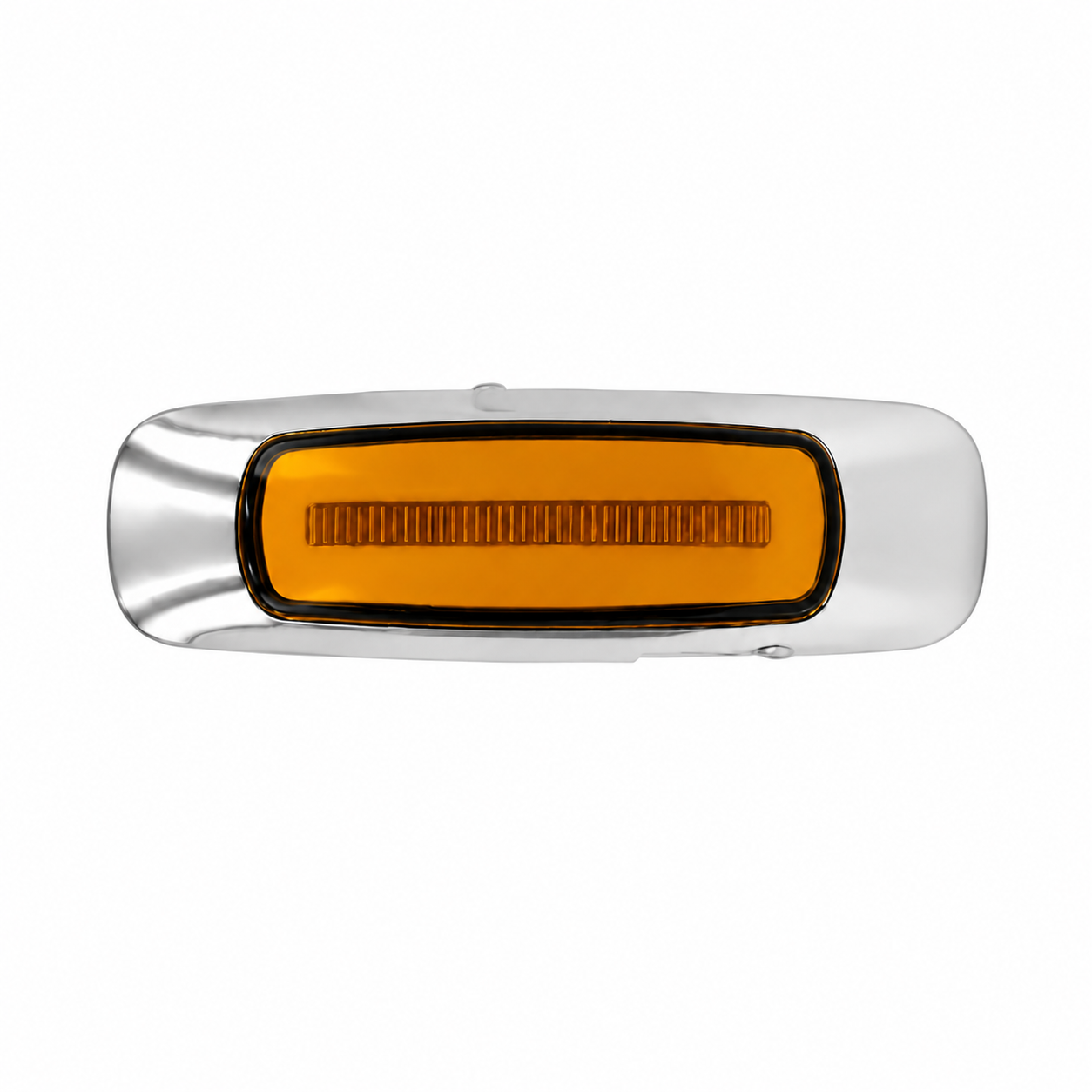 Plafon para camion TurboGlow con base cromada — Ámbar